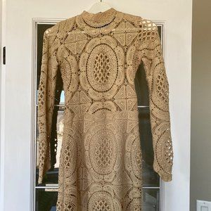 Mendocino lace mini dress